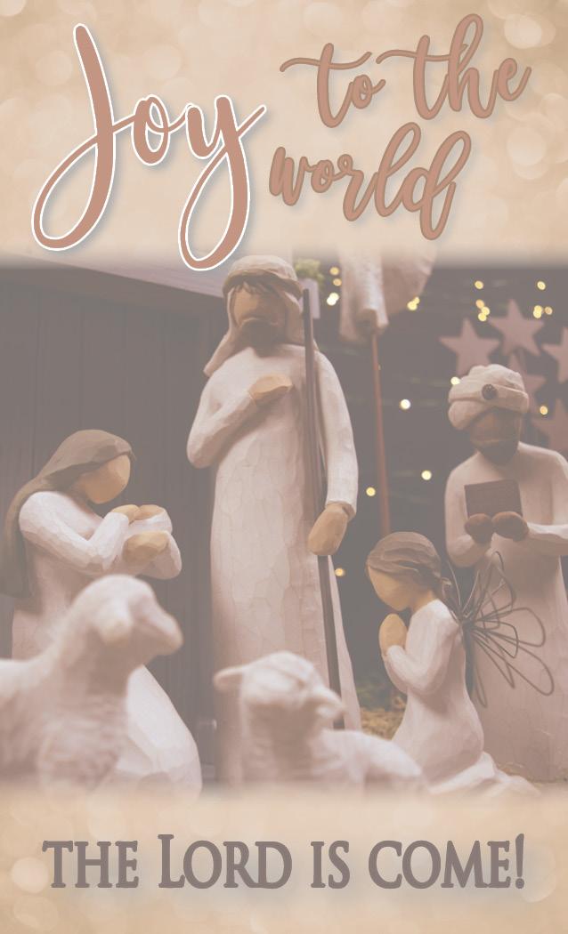 Joy to the World nativity scene